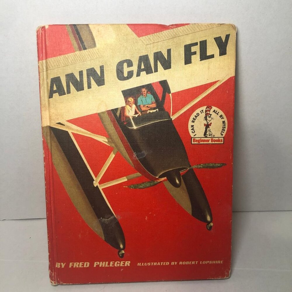 Ann Can Fly by Fred Phleger VINTAGE 1959 Dr. Suess Book Club Edition Hardcover